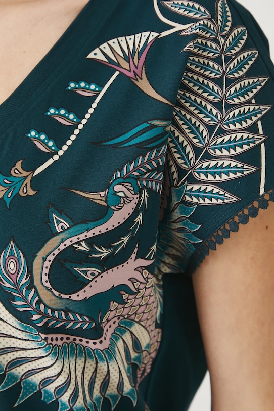 Medicine t-shirt bawełniany RW25.TSD103 zielony