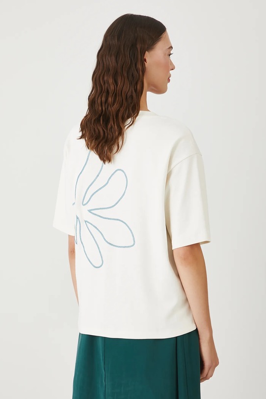 Odzież Medicine t-shirt bawełniany RW25-TSD107 beżowy
