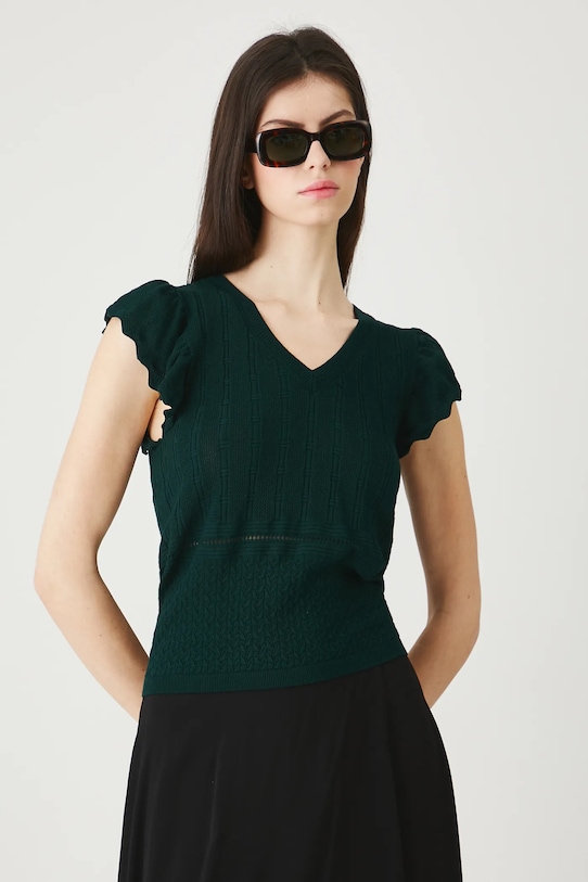 Medicine t-shirt z elastanem zielony RW25.TSD111