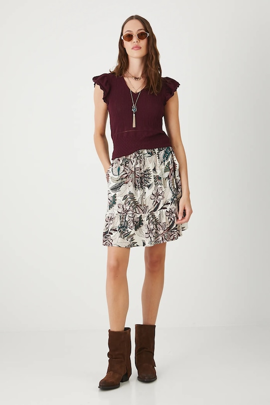 Medicine t-shirt RW25.TSD111 bordowy RW25