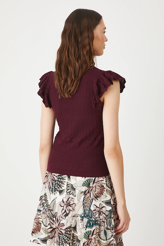 Odzież Medicine t-shirt RW25.TSD111 bordowy