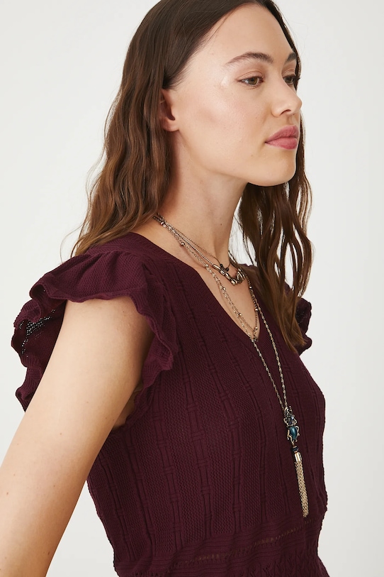 Medicine t-shirt bordowy RW25.TSD111