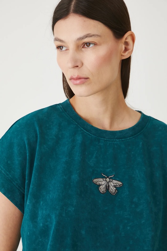 Medicine tricou din bumbac RW25-TSD252 turcoaz