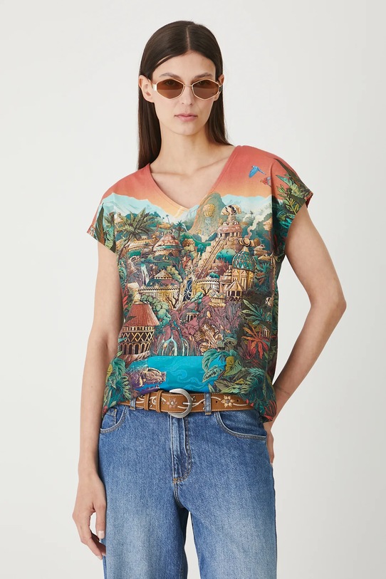 Medicine tricou multicolor RW25-TSD253