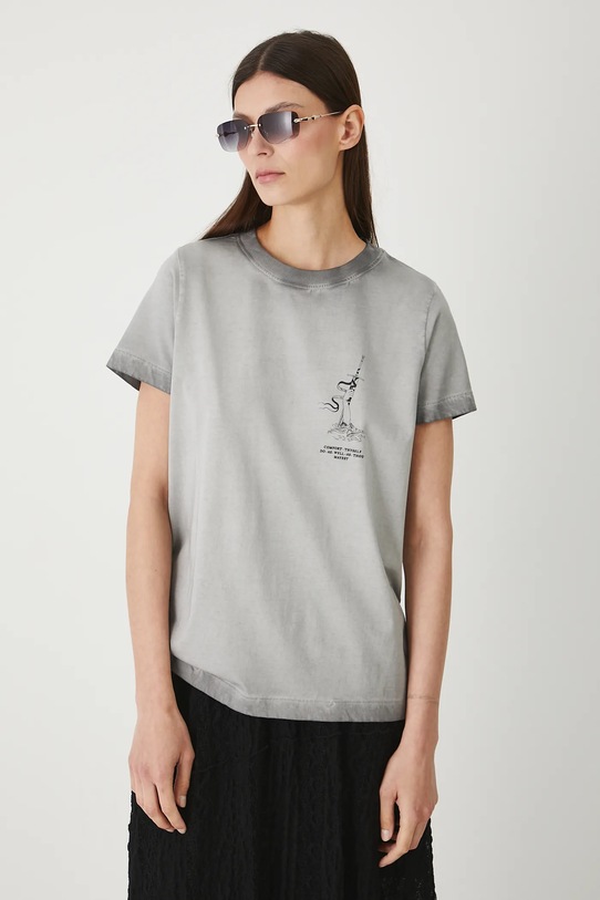 Medicine tricou din bumbac gri RW25-TSD255