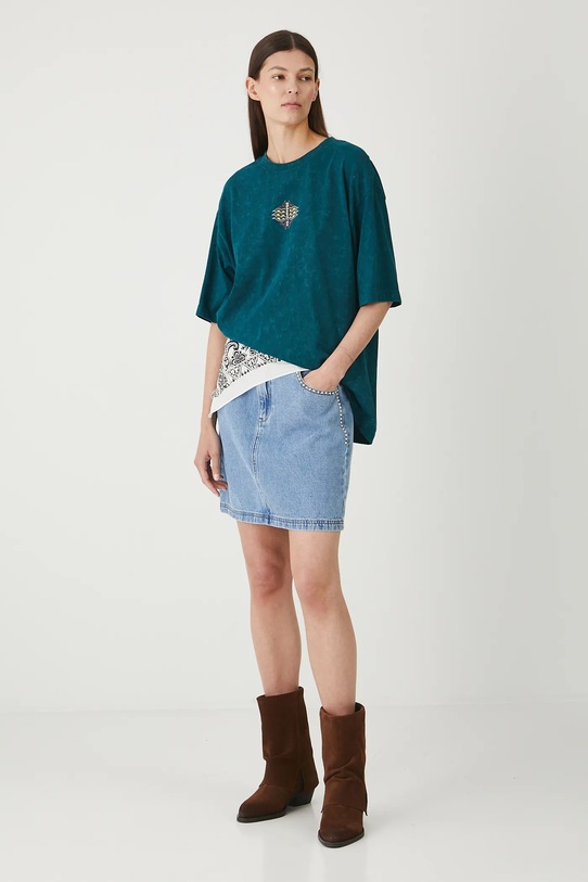 Medicine tricou din bumbac RW25-TSD256 turcoaz RW25