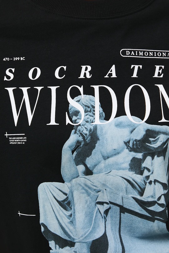 T-shirt bawełniany damski z kolekcji Science – Words of Wisdom RW25-TSD351