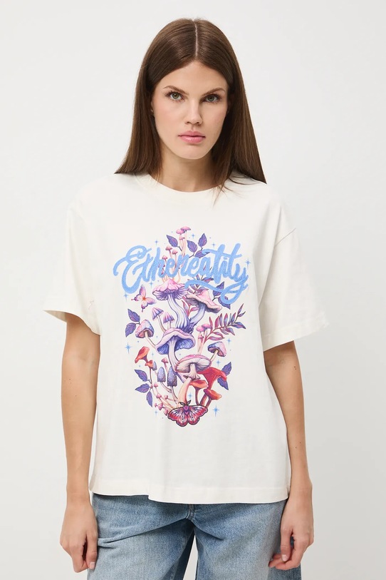 Medicine t-shirt bawełniany RW25-TSD602 beżowy RW25