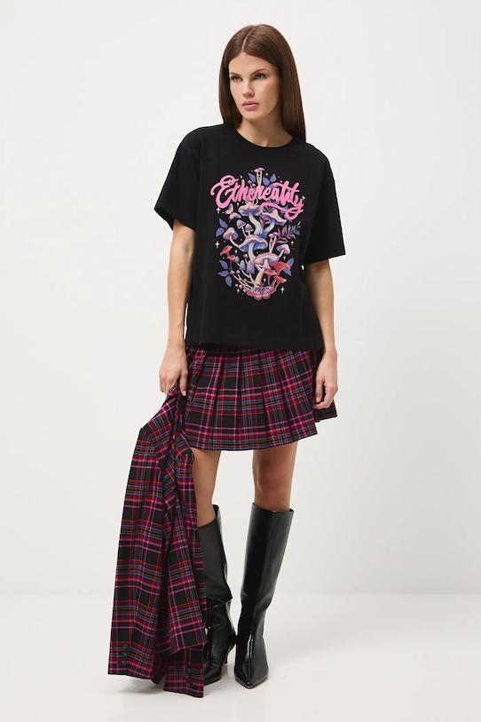 Medicine t-shirt bawełniany RW25-TSD602 czarny RW25