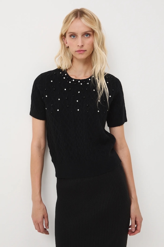 Medicine t-shirt regular czarny RW25-TSD700