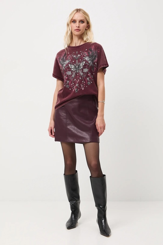 Medicine t-shirt bawełniany RW25-TSD704 bordowy RW25