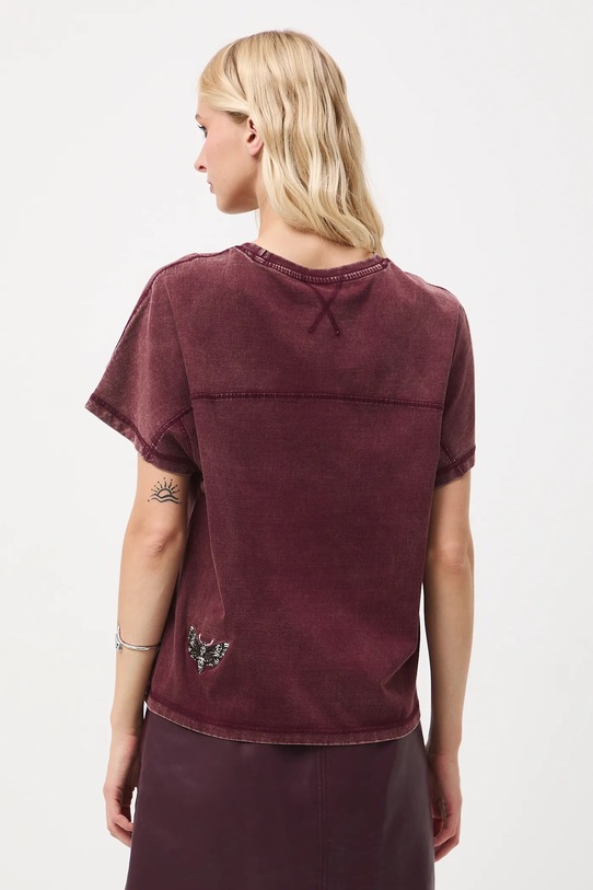 Odzież Medicine t-shirt bawełniany RW25-TSD704 bordowy