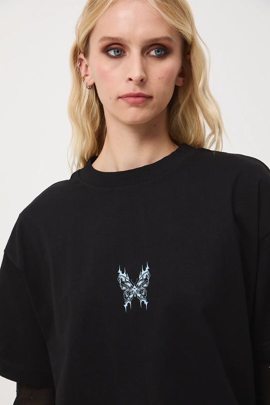 Medicine t-shirt bawełniany RW25-TSD706 czarny
