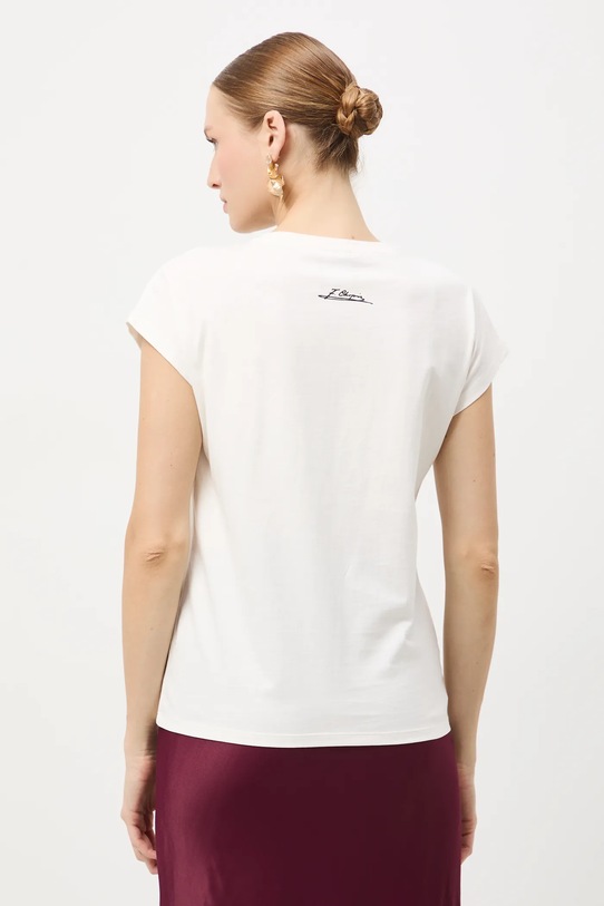 Medicine t-shirt bawełniany beżowy RW25-TSD755