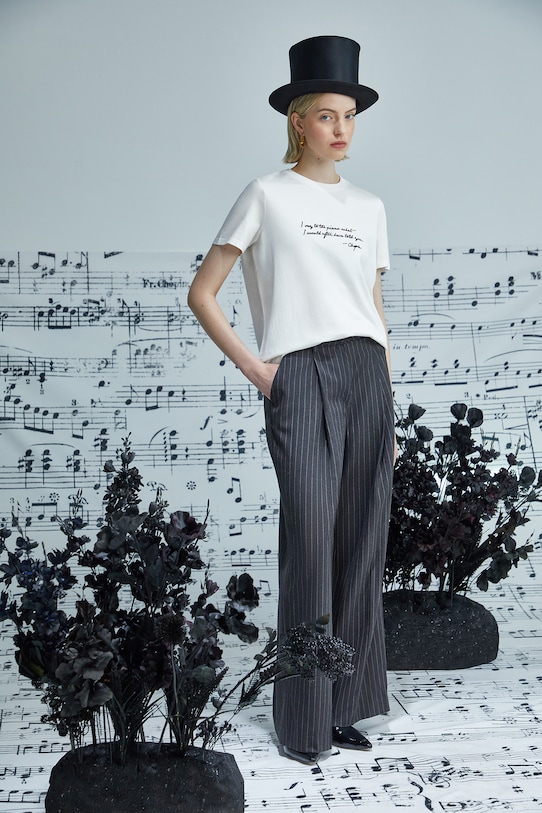 Medicine tricou din bumbac imprimeu bej RW25-TSD759