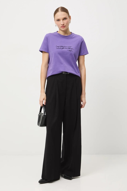 Medicine t-shirt bawełniany RW25-TSD759 fioletowy RW25
