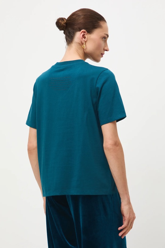 Medicine t-shirt bawełniany turkusowy RW25-TSD852