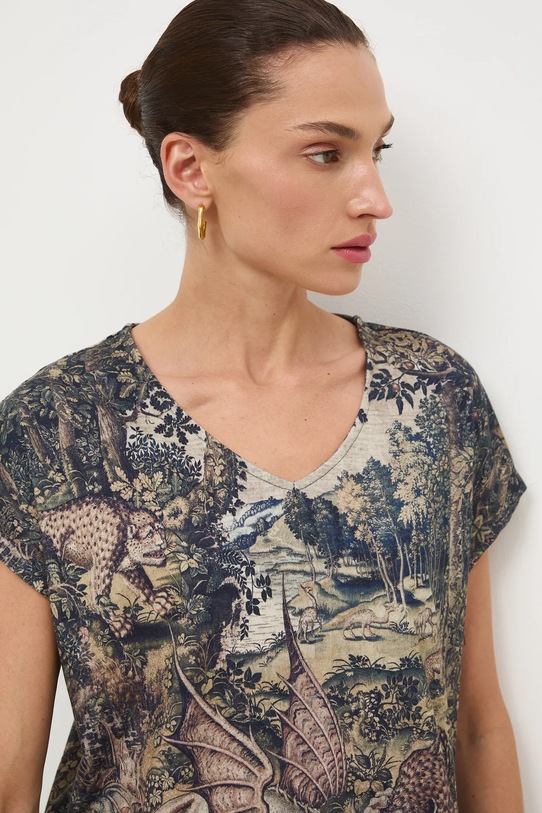 Medicine t-shirt RW25-TSD853 brązowy