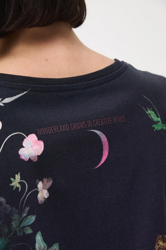 Medicine t-shirt bawełniany RW25-TSD901 turkusowy