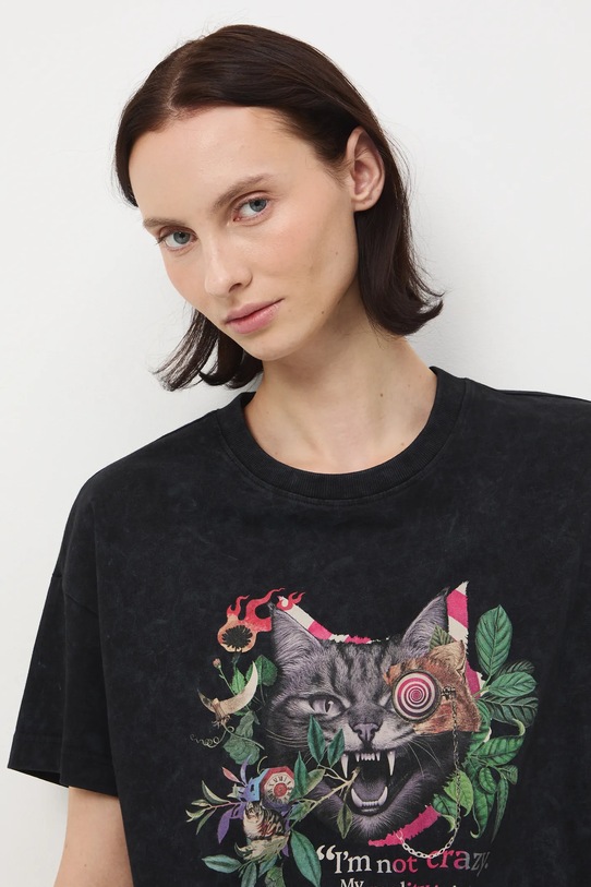 Odzież Medicine t-shirt bawełniany RW25-TSD905 szary