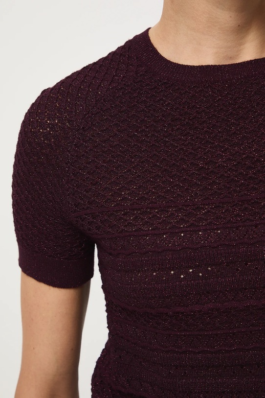 Medicine t-shirt RW25-TSDA00 bordowy