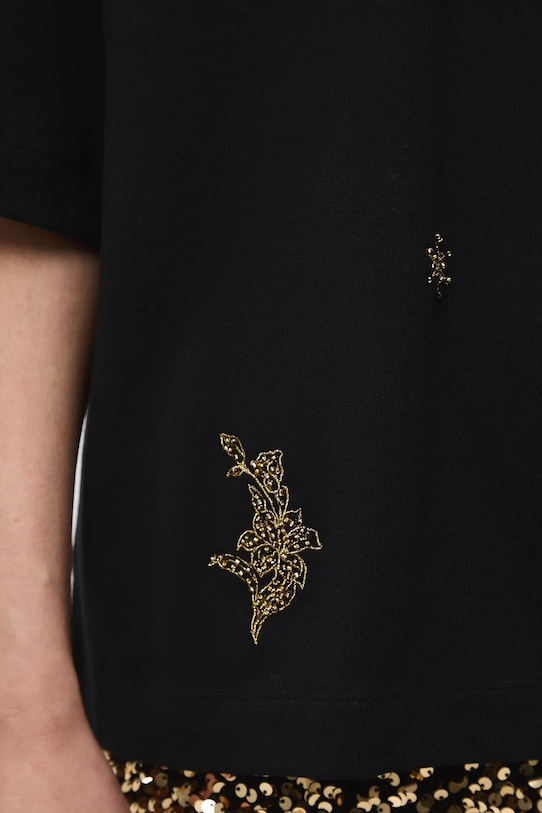 Medicine t-shirt bawełniany RW25-TSDA07 czarny