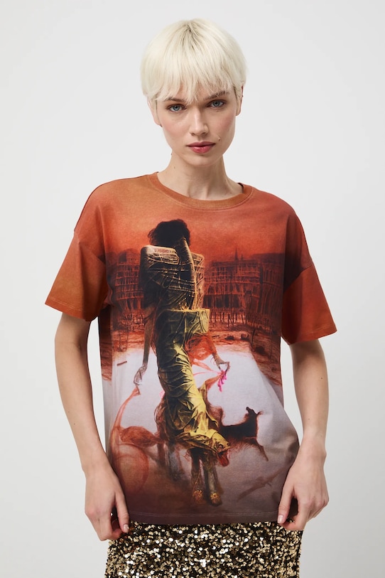 Medicine tricou RW25-TSDA50 maro RW25