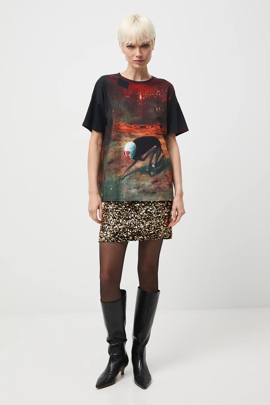 Oblačila Kratka majica Medicine RW25-TSDA50 črna