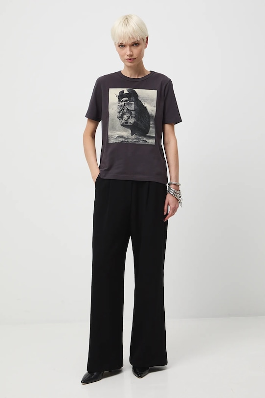 Дрехи Тениска Medicine RW25-TSDA58 сив