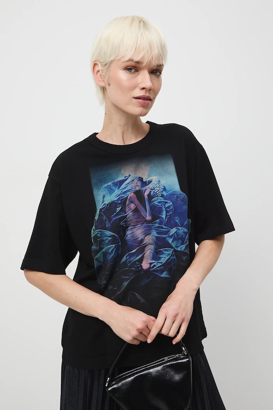 Odzież Medicine t-shirt bawełniany RW25-TSDA60 czarny