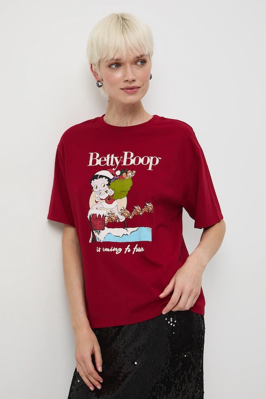 Medicine t-shirt bawełniany RW25-TSDA70 czerwony RW25