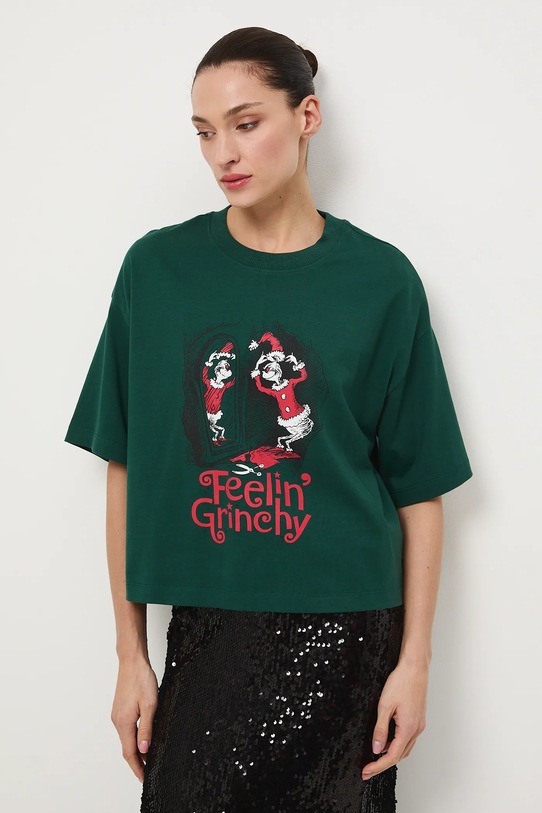 Medicine t-shirt bawełniany RW25-TSDA72 zielony RW25