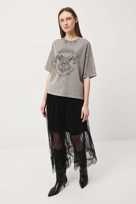 Medicine t-shirt bawełniany RW25-TSDB50 szary RW25