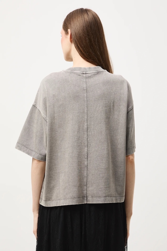 Odzież T-shirt bawełniany damski z kolekcji Harry Potter RW25-TSDB50 szary