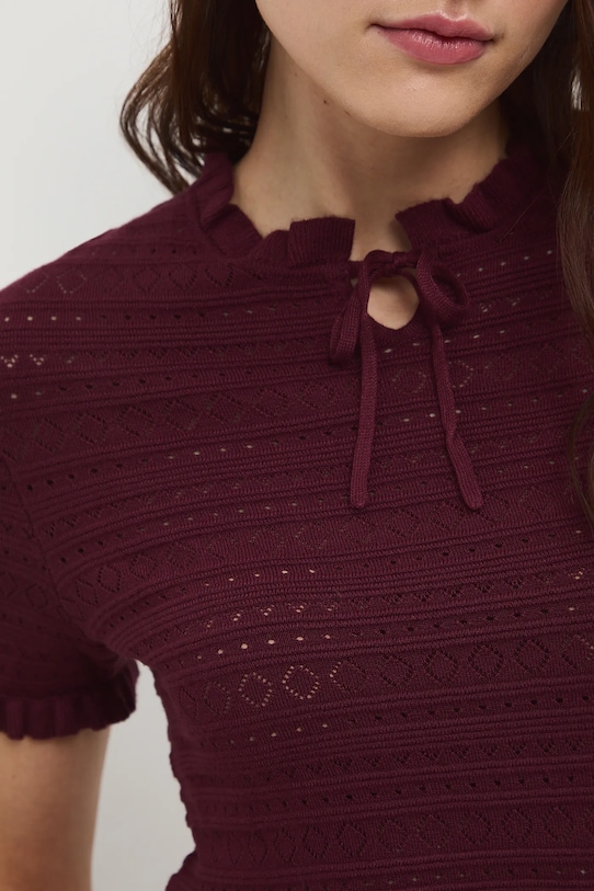 Medicine t-shirt RW25-TSDC02 bordowy