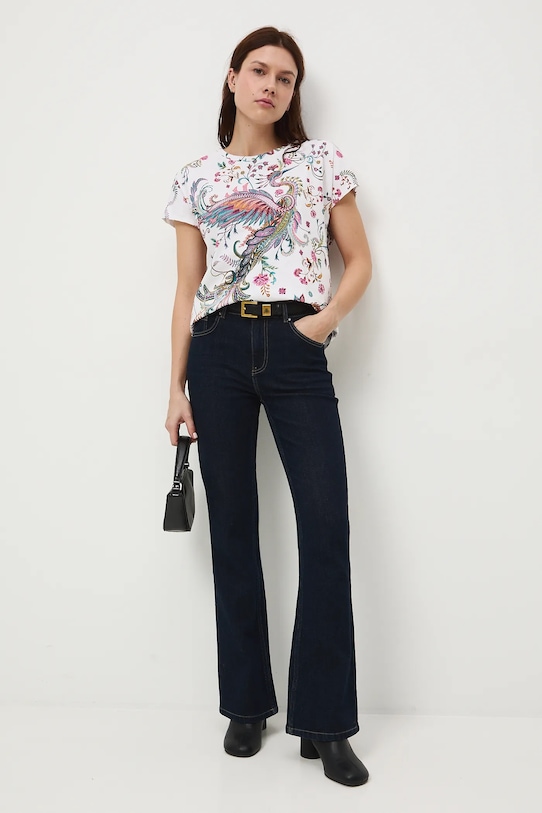 Medicine pamut póló RW25-TSDC04 bézs RW25