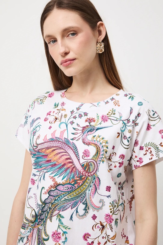 Medicine t-shirt bawełniany beżowy RW25-TSDC04