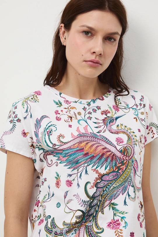 Medicine pamut póló RW25-TSDC04 bézs