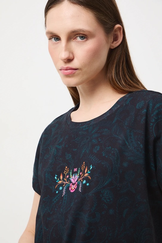 Medicine t-shirt bawełniany czarny RW25-TSDC04