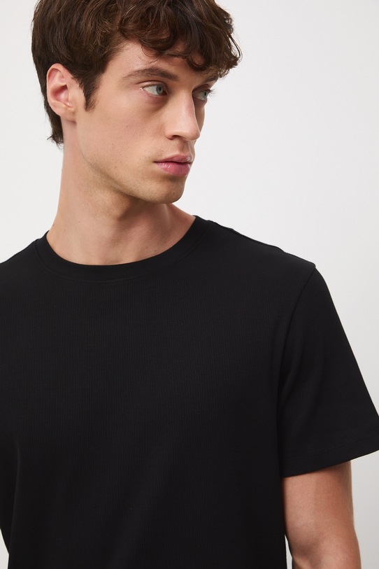 Medicine t-shirt bawełniany czarny RW25-TSM072