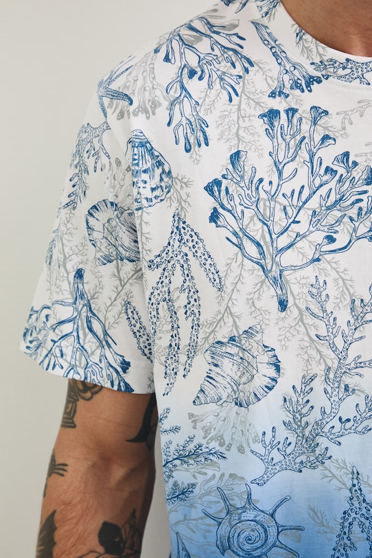 Бавовняна футболка Medicine RW25.TSM102 блакитний