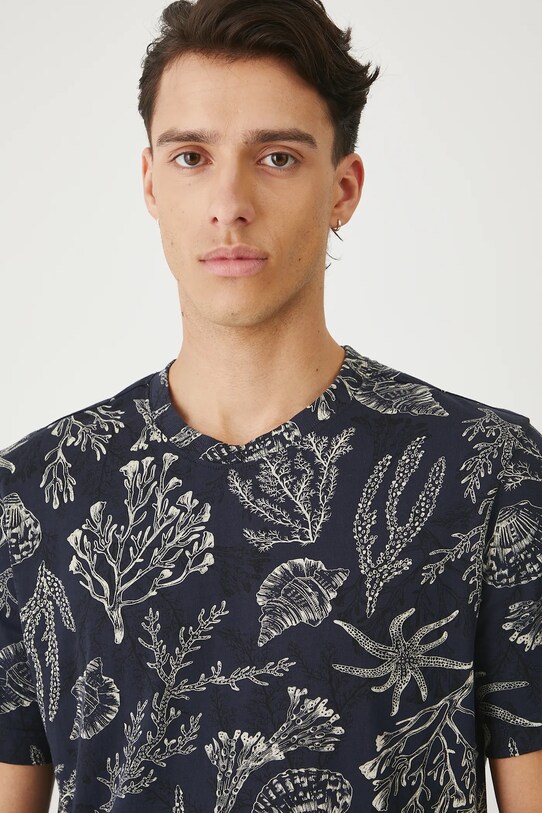 Medicine t-shirt bawełniany granatowy RW25.TSM102