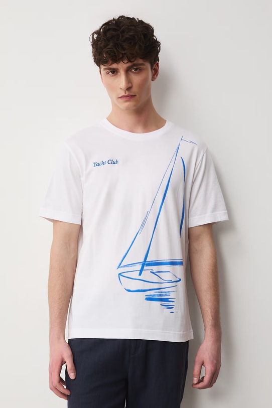 Бавовняна футболка Medicine RW25-TSM106 білий RS26