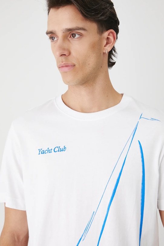 Medicine tricou din bumbac alb RW25.TSM106