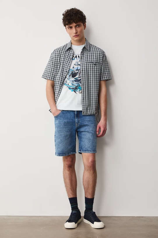 Хлопковая футболка Medicine RW25.TSM111 голубой RS26