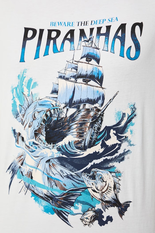 Хлопковая футболка Medicine RW25.TSM111 голубой