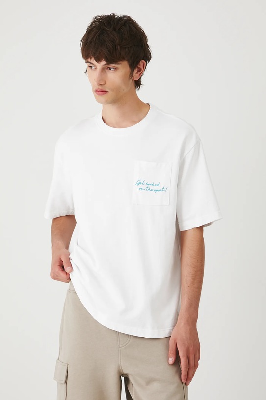 Odzież Medicine t-shirt bawełniany RW25.TSM211 biały