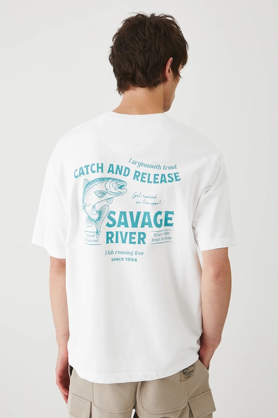 Medicine t-shirt bawełniany biały RW25.TSM211