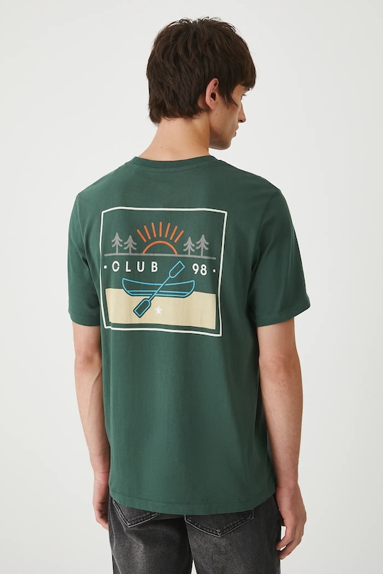 Oblečenie Bavlnené tričko Medicine RW25.TSM212 zelená