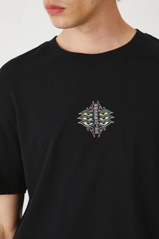 T-shirt bawełniany męski z kolekcji Lands of Legends – Shangri-La RW25-TSM256